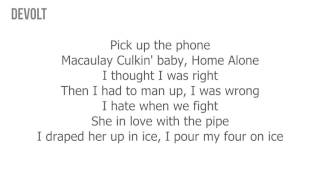 Travis Scott Ft. Young Thug & Quavo - Pick Up The Phone (Lyrics on screen)