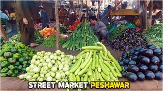 Street Market Peshawar | Phandu Chowk Bazar | kpk | 4K