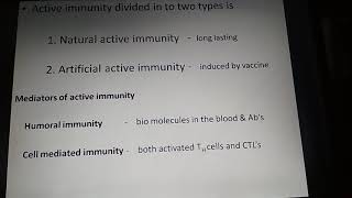 SJCTNC MB303S Immunology Unit I  Adaptive immunity