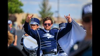 University of Nevada Marching Band Halftime 9.7: Center Snare Cam