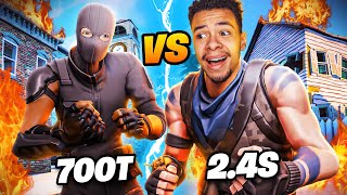 2.4 SALTY VS 700 TOWER, QUEL EST LE MEILLEUR GANG FORTNITE CHAPITRE 1 ?! (c'est très chaud)