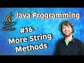 Java Programming Tutorial 16 - More String Methods (toLowerCase, strip, substring, repeat, equals)