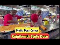 Mumbai's Famous Rajnikanth Style Dosawala | Muttu Dosa Corner | Indian Street Food