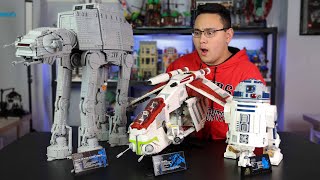 RANKING ALL 2021 LEGO STAR WARS UCS SETS! (AT-AT, Republic Gunship, R2-D2)