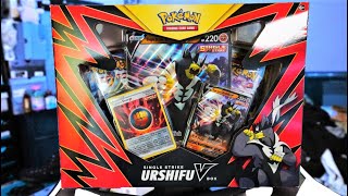 SINGLE STRIKE Urshifu V Box Opening! Are These BATTLE STYLES Pokemon Cards Worth It?