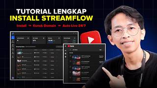 Complete StreamFlow Tutorial: VPS Installation, Domain Setup, YouTube API, and 24/7 Auto Live