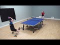 how to do a forehand chop tips from a defensive expert