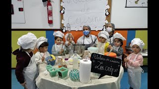 Atelier de cuisine - La maternelle - La petite Section