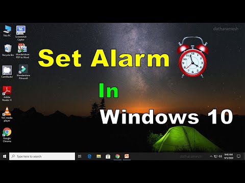How to Set Alarm In Windows 10