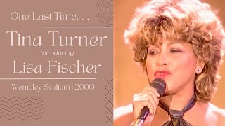 Tina Turner Introducing Lisa Fischer | "She Belongs to Me" | 2000