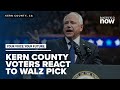 Kern County voters react to Gov. Walz selected as Harris' VP pick