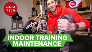 Keep Your Indoor Training Set Up Clean | Indoor Training Maintenance