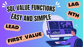 12- SQL LAG & LEAD Functions – How to Compare Previous & Next Rows! Value Functions in English