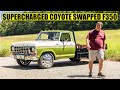 Supercharged Coyote Swapped 1978 F350 Dually! | What The Truck?