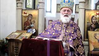 Мama Aleksandre Bolkvadze-ბოლო ჟამზე პატრიარქ ილია მეორის ქადაგების შესახებ.