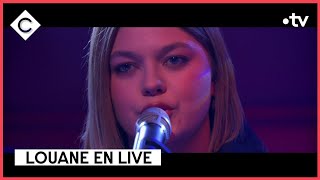 Louane en live sur la scène de C à vous - 24/01/2023