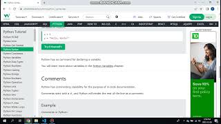 learn python for beginner 2(syntax, comment, variables)