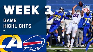 Rams vs. Bills Week 3 Highlights | NFL 2020