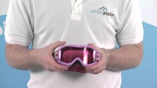 Bolle Kids Volt Goggle - Pink Dots with Vermillion Lens - www.simplypiste.com