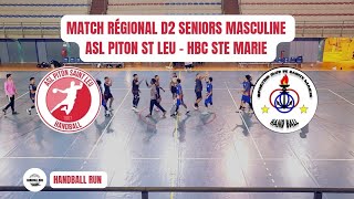 MATCH D2 | ASL PITION ST LEU - HBC STE MARIE | HANDBALL RUN