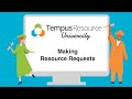 Request Resources in Tempus Resource