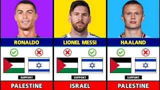 Football Players Who SUPPORT Palestine or Israel.