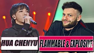 Reacting to Hua Chenyu - Flammable & Explosive  |  The Singer 2018 |