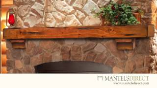 Wood Mantel Shelves | ROI1