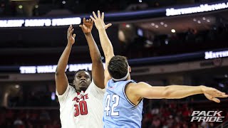 NC State PF DJ Burns on big offensive night, Mo Diarra’s breakout performance