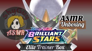 ASMR ✨ Pokemon Brilliant Stars Elite Trainer Box + Evolving Skies - Relaxing Pokemon Unboxing