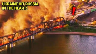 Red Alert In The Kremlin: Big Explosion On A Russian Military Train!