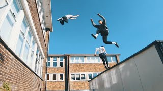 Public react to isolation Parkour 🇬🇧