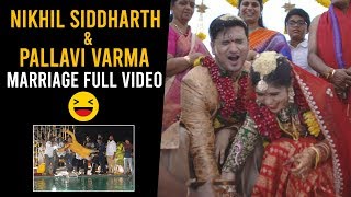Hero Nikhil Siddharth And Pallavi Varma Wedding Full Video | Daily Culture