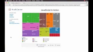 JavaScript API: Embedding and Interactions