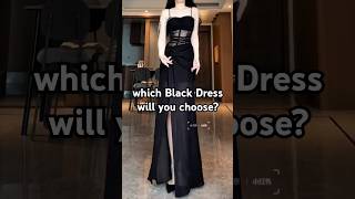 prettiest BLACK dresses #fashion #fashionshow #model #modeling #runway #runwayshow #runwaymodel