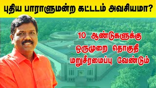 புதிய பாராளுமன்ற கட்டடமும் தொகுதி மறுசீரமைப்பும்  | Ravikumar MP | Bodhi |