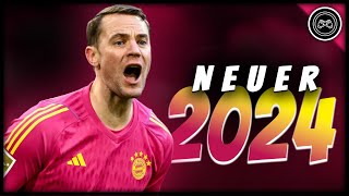 Manuel Neuer 2023/24 ● The Net Protector ● Crazy Saves & Skills , Passes Show | HD