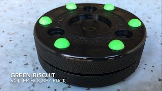 Green Biscuit Roller Hockey Puck Review by Rose Bowl Hockey