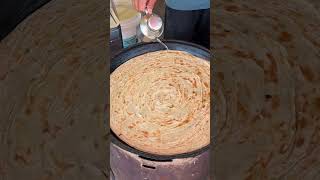 Delicious Hand-Grabbed Pancake on Asian Streets #StreetFood #ChineseFood #AsianCuisine