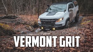 Overlanding through Vermont and tackling epic class 4 roads with the Colorado ZR2 |  @AT4OB