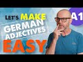 GERMAN ADJECTIVES in the Nominative and Accusative