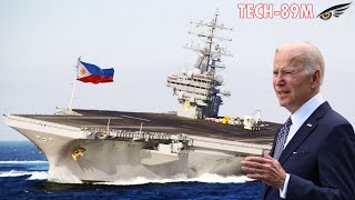 Nataranta ang China nang maharang ang US aircraft carrier na si Ronald Reagan sa Manila Bay