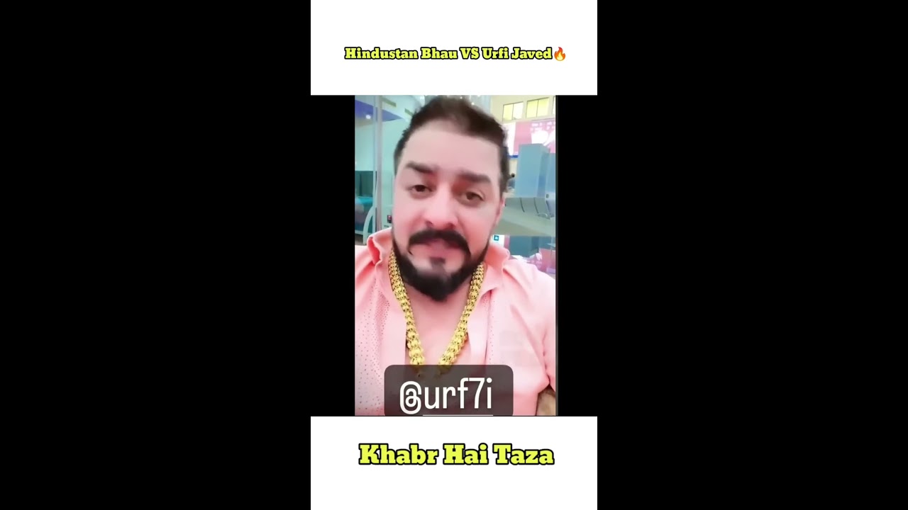 Urfi Javed Reply To Hindustani Bhau😱#shorts - YouTube