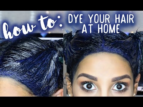 How To: Dye Your Hair At Home (BLUE BLACK) How To: Dye Your Hair At Home (BLUE BLACK)