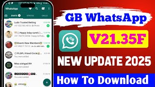 GB WhatsApp Kaise Download Kare || how to download gb whatsapp in 2025 || gb whatsapp latest version