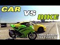 2 Minute Test Drive: Motorcycle VS Car