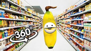 Skibidi Toilet Otamatone banana Cat 360° - Supermarket | VR/360° Experience