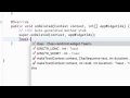 Android Application Development Tutorial - 163 - Updating and Deleting Widget