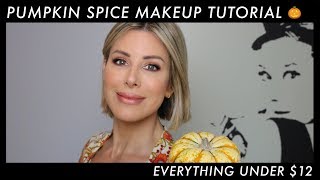 Pumpkin Spice Makeup Tutorial ($12 and under!) | Dominique Sachse