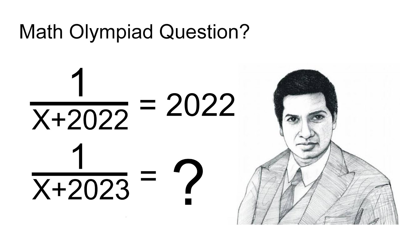 Math Olympiad Algebra Question How To Solve This Math Problem Youtube